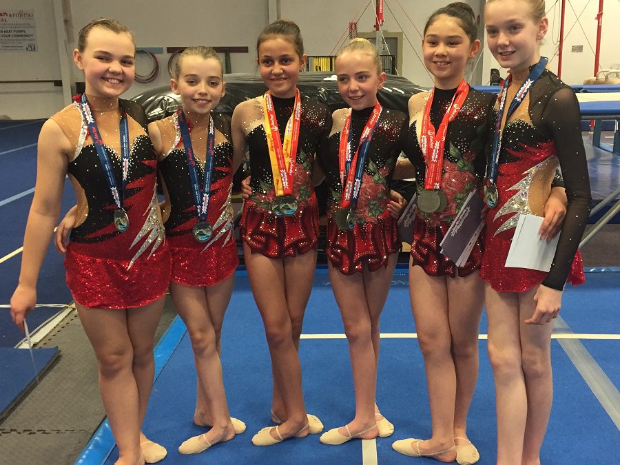 Wentworth Gymnasts Gold & Silver at AIMS!